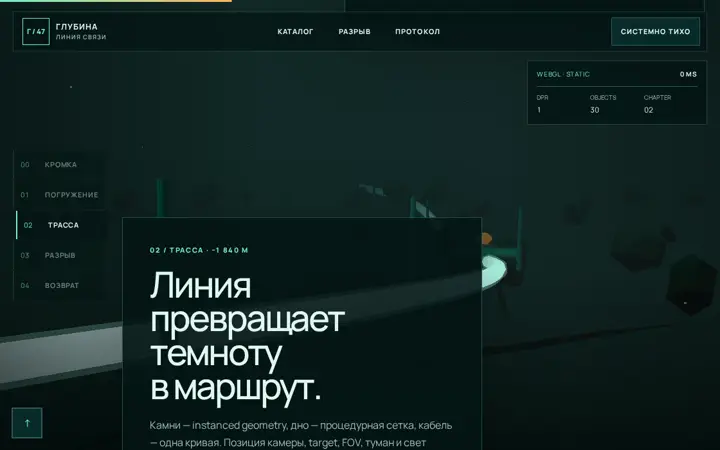 Предпросмотр: Слоёная атмосфера сцены